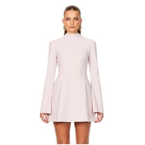 Nookie CAROLINE HIGH NECK MINI DRESS - SHELL